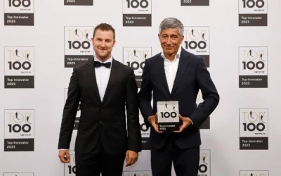 TOP 100 Preisverleihung: Ehrung für 3 Plus Solutions zu den Innovativsten Deutschlands